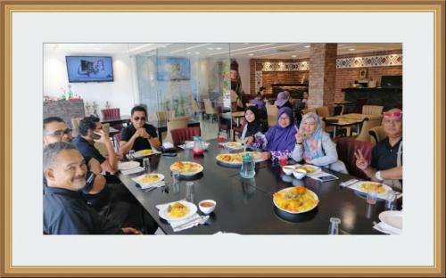 Customer's Group lunch at Handramawt Langkawi
